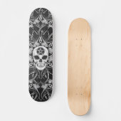 Gothic Skulls Skateboard (Voorkant)