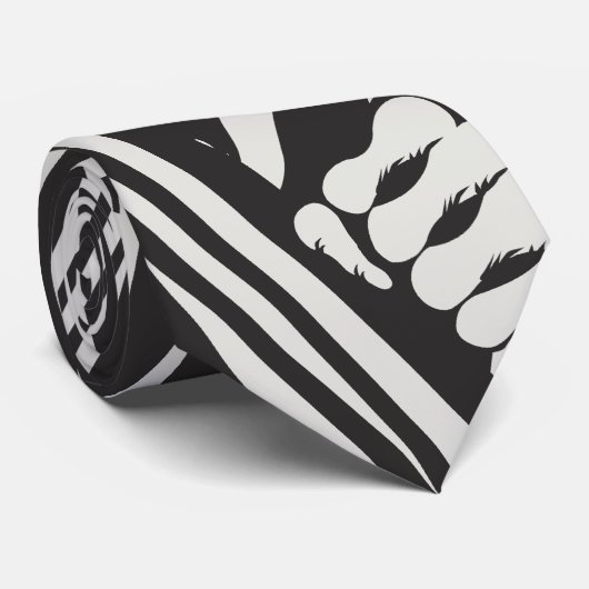 Gothic Skulls Stropdas (Opgerold)