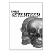 Gothic Skulls Tafelnummer (Achterkant)