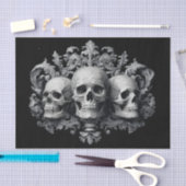Gothic Skulls Tissuepapier (Craft)