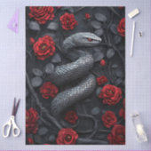 Gothic Slang en Rozen Decoupage Tissuepapier (Craft)