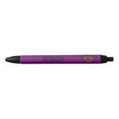 Gothic Smelting Love Heart Custom Pen (Voorkant)