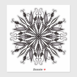 Gothic Snakes Tattoo Art Sticker