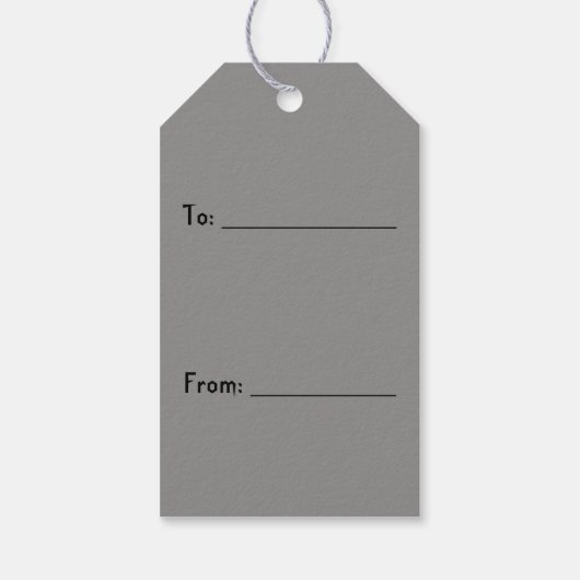 Gothic sneeuwvlok cadeau labels cadeaulabel (Achterkant)