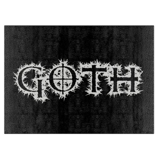 Gothic Snijplank (Voorkant)