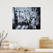 Gothic Snow Poster (Keuken)