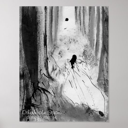 Gothic Snow White poster (Voorkant)