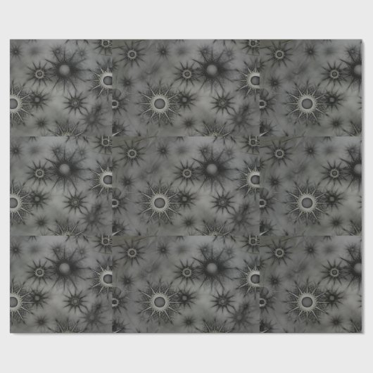 Gothic snowflake inpakpapier (Vlak)