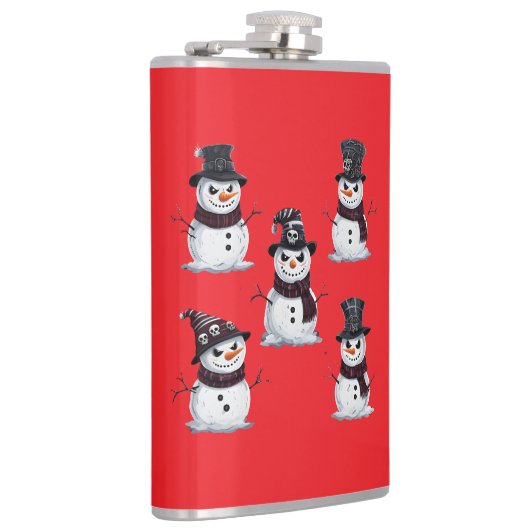 Gothic Snowman Heupfles (Rechts)