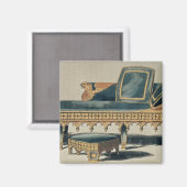 Gothic Sofa uit de "Repository of the Arts" Magneet (Voorkant / Achterkant)