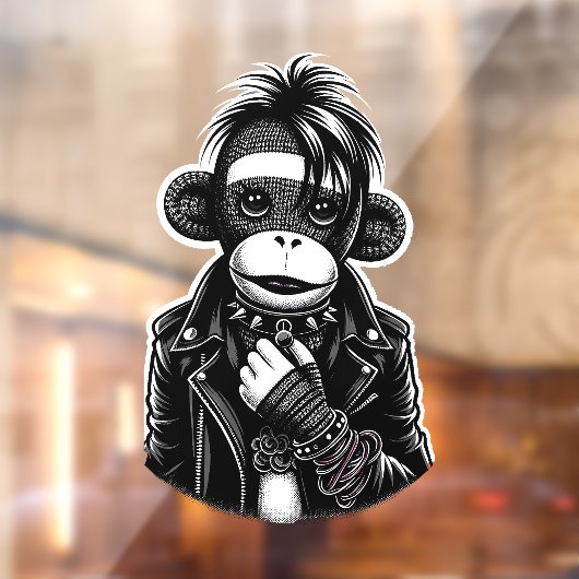 Gothic sokaap #01 raamsticker (Vel 2)