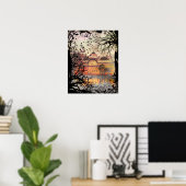 Gothic Solarium Autumn Reflection Art Print (Thuiskantoor)