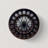 Gothic Spider Button (Voorkant)
