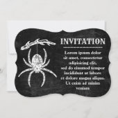 Gothic Spider die van de Uitnodiging van de Tak ha (Voorkant)