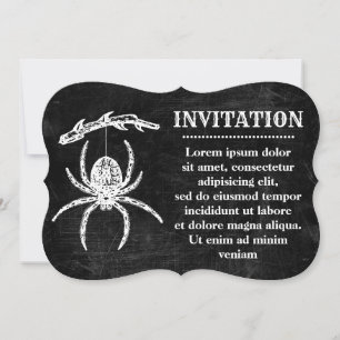 Gothic Spider die van de Uitnodiging van de Tak ha