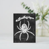 Gothic Spider die van het Briefkaart van de Tak ha (Staand voorkant)