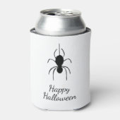 Gothic Spider Halloween Eenvoudig Spooky Blikjeskoeler (Blikje Voorkant)