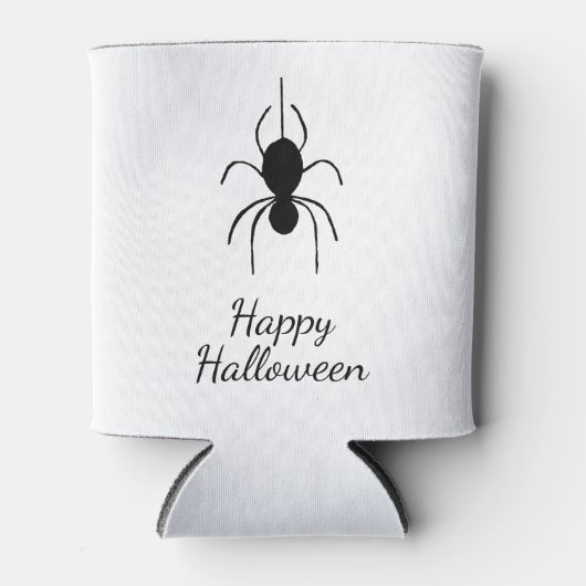 Gothic Spider Halloween Eenvoudig Spooky Blikjeskoeler (Voorkant)