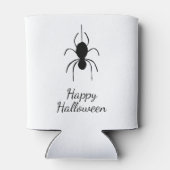 Gothic Spider Halloween Eenvoudig Spooky Blikjeskoeler (Achterkant)