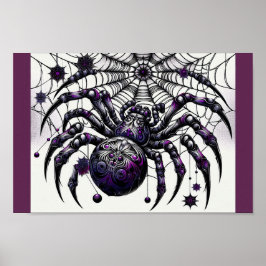 Gothic Spider: Halloween web van intriges Poster