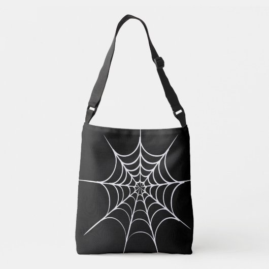 Gothic Spider Web Bag Crossbody Tas (Achterkant)