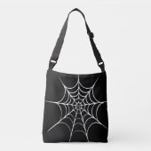 Gothic Spider Web Bag Crossbody Tas (Voorkant)