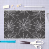 Gothic Spider Web Tissue Paper | Halloween en Goth Tissuepapier (Craft)