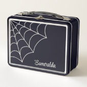 Gothic Spiderweb Black en White, op maat gemaakt (Voorkant)