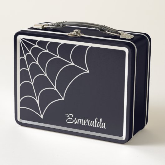 Gothic Spiderweb Black en White, op maat gemaakt (Voorkant)