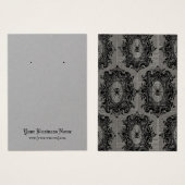 Gothic Spiers Halloween-verhuurkaart Visitekaartje (Voorkant /achterkant)