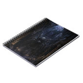Gothic Spin Dark Victorian Kunstprint Notitieboek (Linkerzijde)