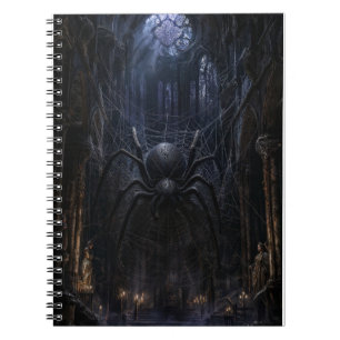 Gothic Spin Dark Victorian Kunstprint Notitieboek