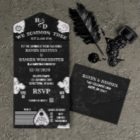 Gothic Spirit Board Herfst Halloween, Hekserij Huw