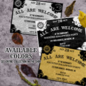 Gothic Spirit Board Spooky Seizoen Halloween Party Kaart