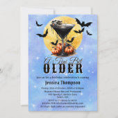 Gothic Spooky Een beetje ouder verjaardagsfeestje Kaart (Voorkant)