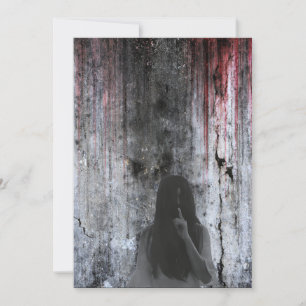 Gothic Spooky Halloween Kaart