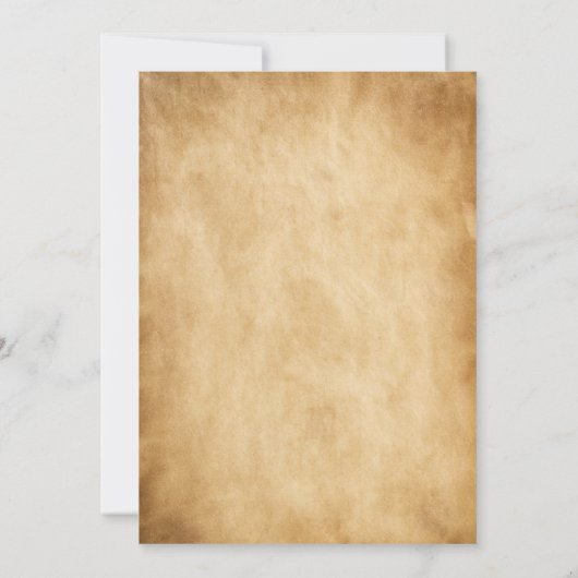 gothic spooky schedel halloween uitnodiging (Achterkant)