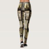 Gothic Squares Leggings (Achterkant)