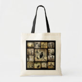 Gothic Squares Tote Bag (Voorkant)