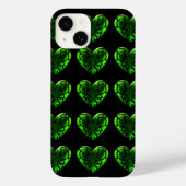 Gothic St. Patrick's Day Green Heart iPhone 6 Hoes (Achterkant)