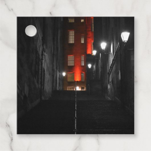 Gothic Staircase Bedankjes Labels (Voorkant)