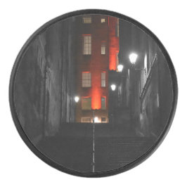 Gothic Staircase Hockey Puck