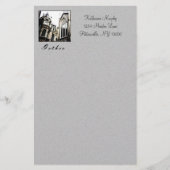"Gothic" Stationery Briefpapier (Voorkant)
