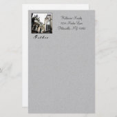 "Gothic" Stationery Briefpapier (Voorkant / Achterkant)