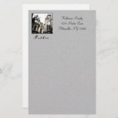 "Gothic" Stationery Briefpapier (Voorkant / Achterkant)