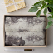 Gothic Steam Punk alternatief kerst fee Tissuepapier (Geschenk)