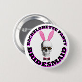 Gothic Steampunk bachelorette party Ronde Button 5,7 Cm (Voorkant /achterkant)
