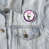 Gothic Steampunk bachelorette party Ronde Button 5,7 Cm (In situ)