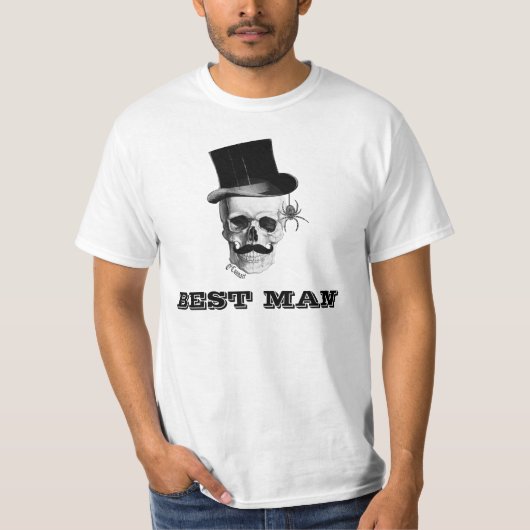 Gothic steampunk bestman t-shirt (Voorkant)