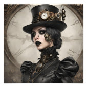 Gothic Steampunk Foto Afdruk (Voorkant)